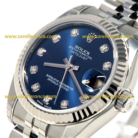 rolex datejust costo nuovo|rolex datejust blu.